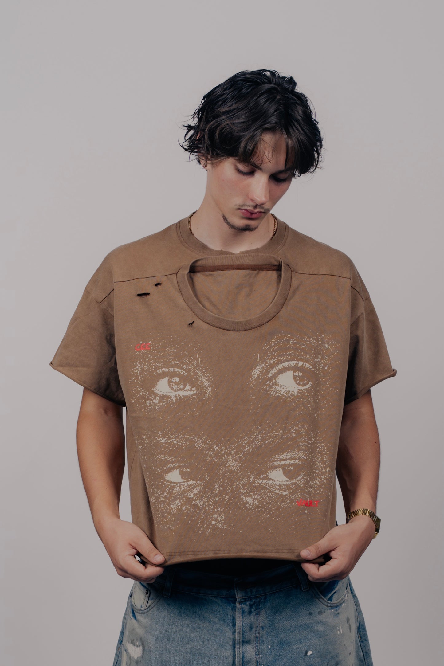 Double Neck Tee