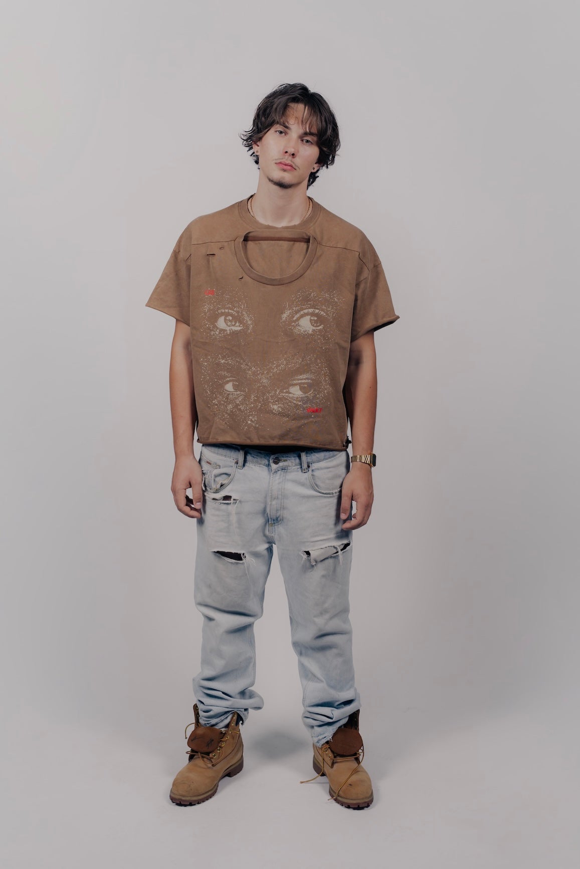 Double Neck Tee